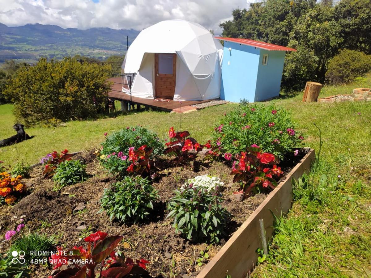 Glamping Hermoso Amanecer Guatavita Ngoại thất bức ảnh