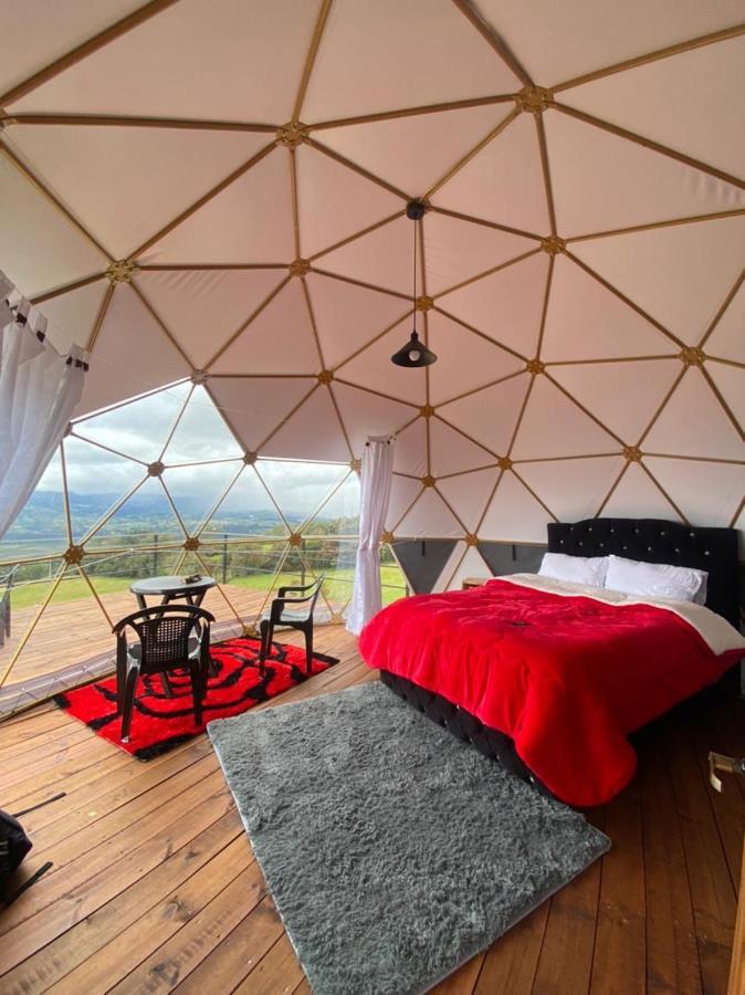 Glamping Hermoso Amanecer Guatavita Ngoại thất bức ảnh