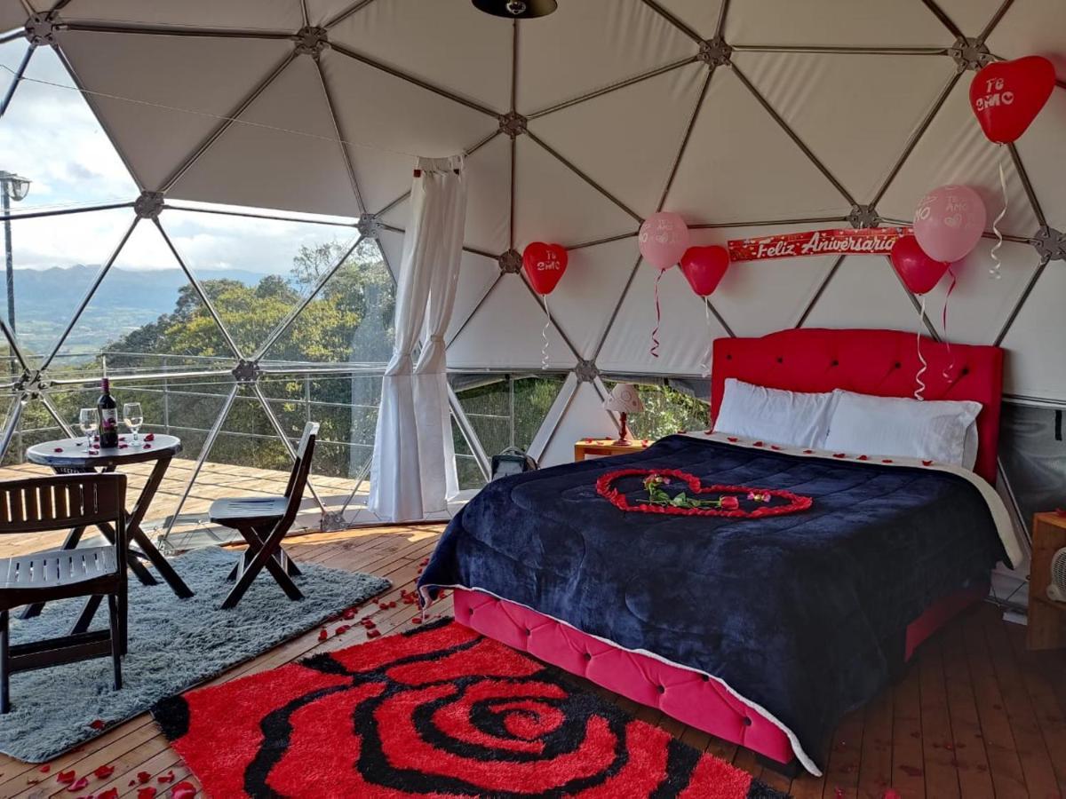 Glamping Hermoso Amanecer Guatavita Ngoại thất bức ảnh