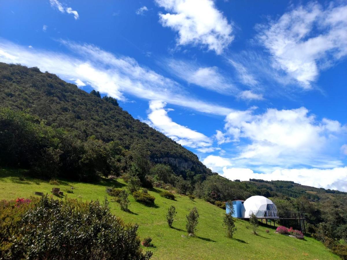 Glamping Hermoso Amanecer Guatavita Ngoại thất bức ảnh