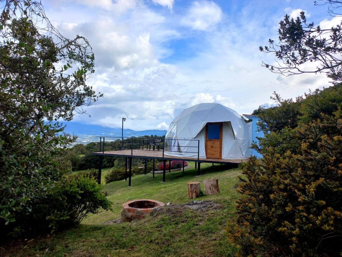 Glamping Hermoso Amanecer Guatavita Ngoại thất bức ảnh
