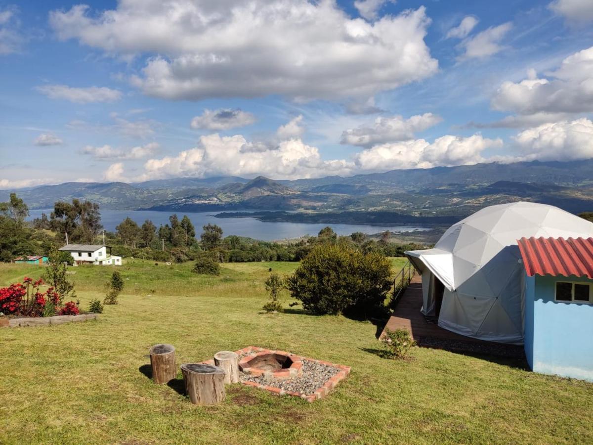 Glamping Hermoso Amanecer Guatavita Ngoại thất bức ảnh