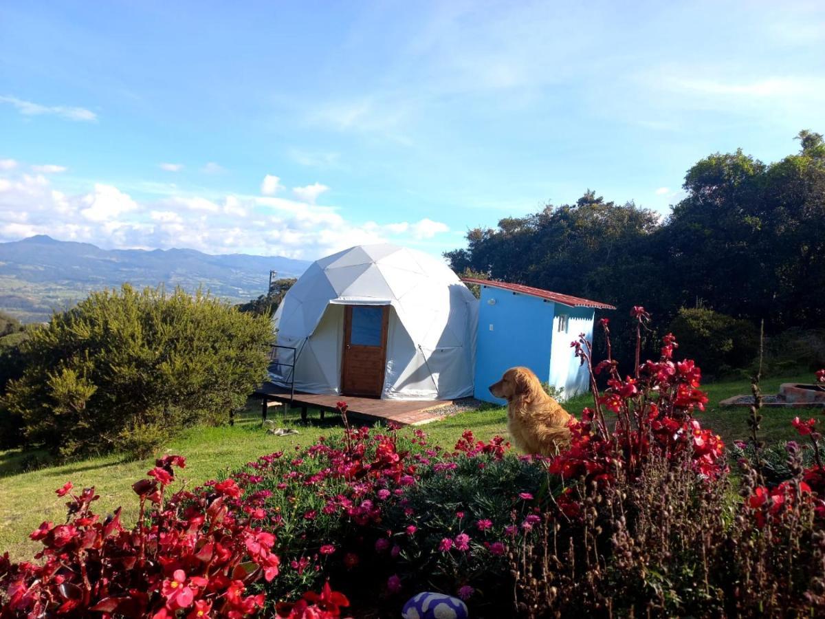 Glamping Hermoso Amanecer Guatavita Ngoại thất bức ảnh