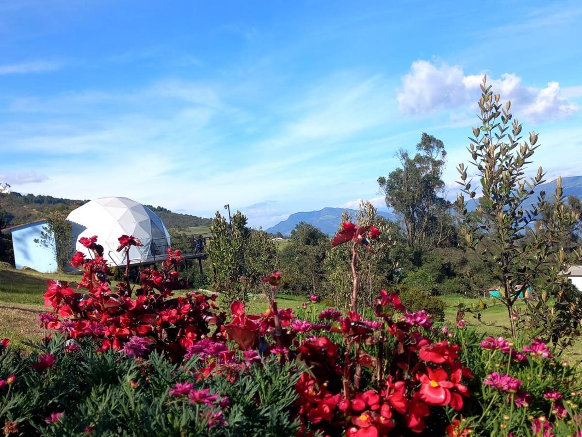 Glamping Hermoso Amanecer Guatavita Ngoại thất bức ảnh