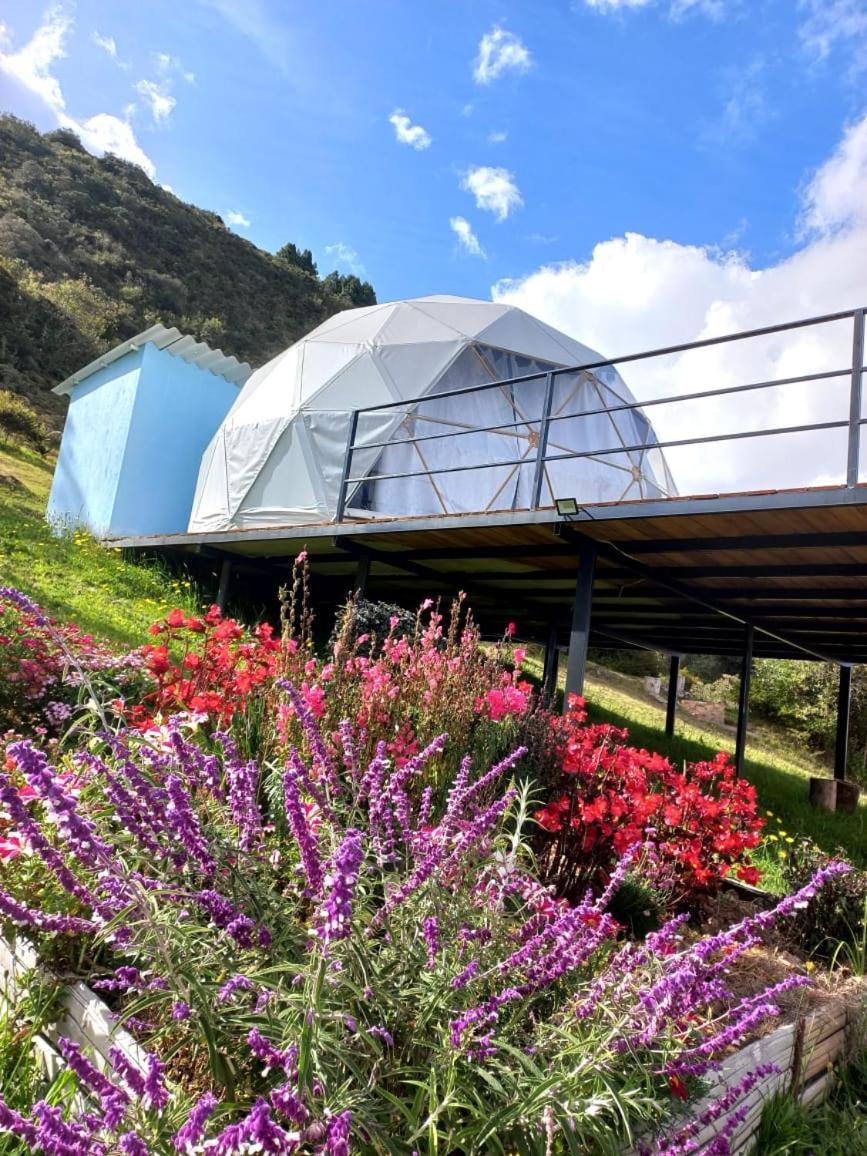 Glamping Hermoso Amanecer Guatavita Ngoại thất bức ảnh