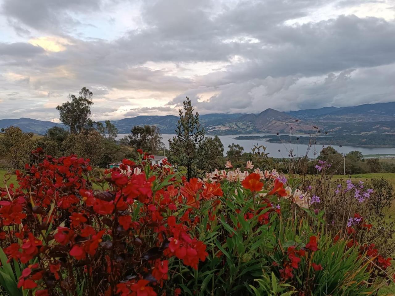 Glamping Hermoso Amanecer Guatavita Ngoại thất bức ảnh