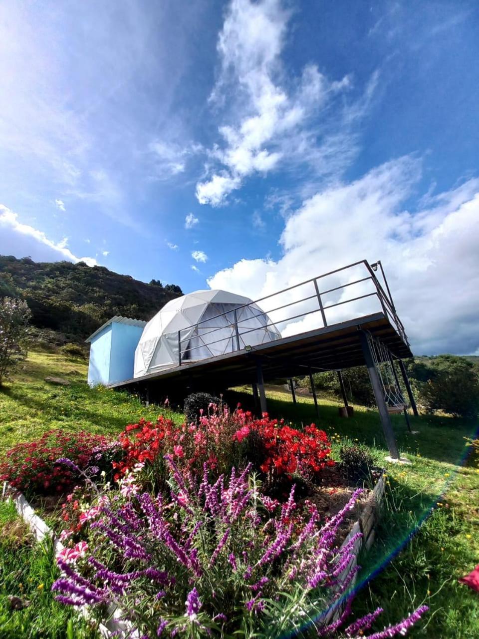 Glamping Hermoso Amanecer Guatavita Ngoại thất bức ảnh