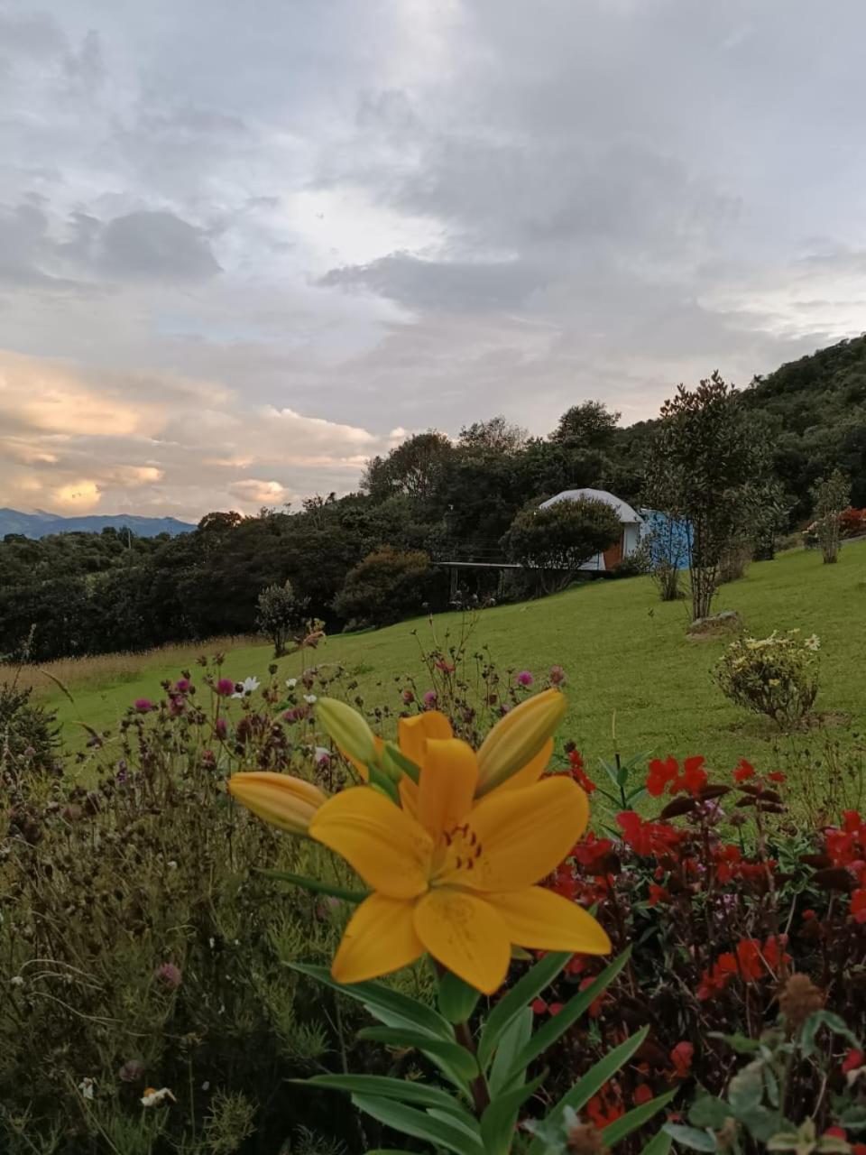 Glamping Hermoso Amanecer Guatavita Ngoại thất bức ảnh