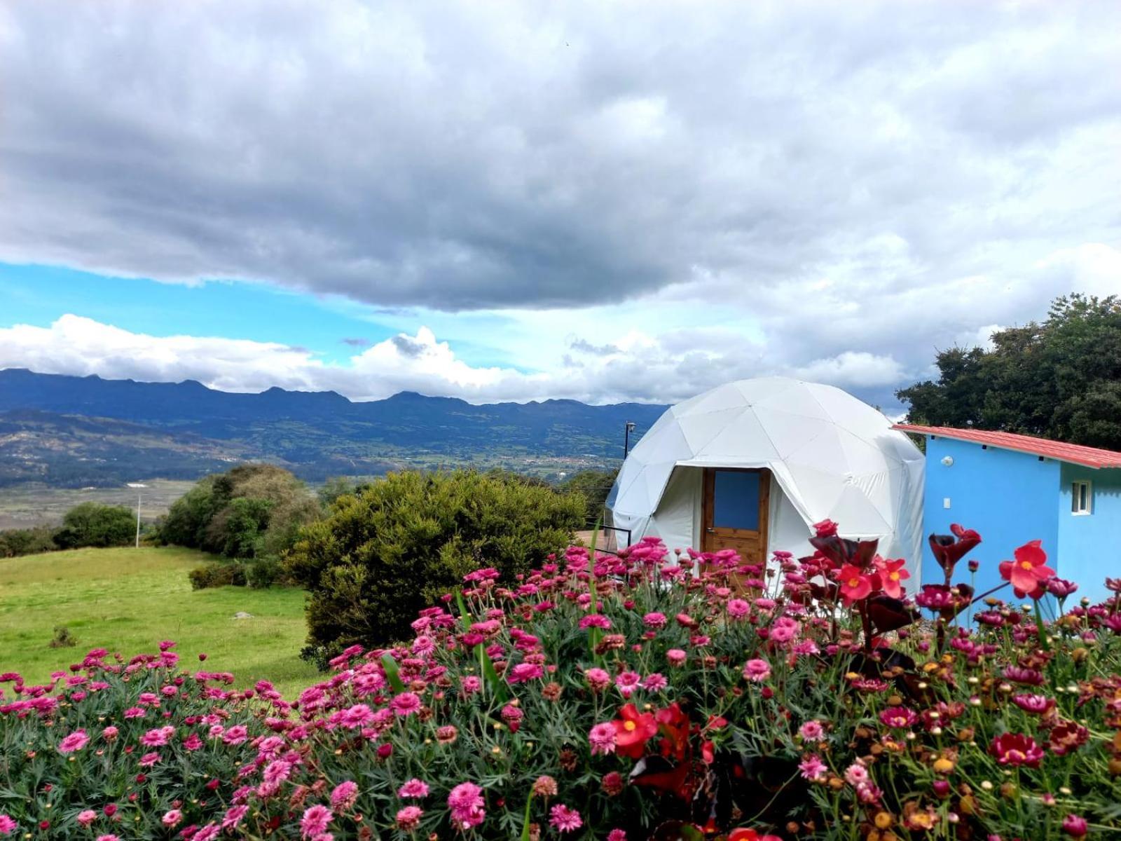 Glamping Hermoso Amanecer Guatavita Ngoại thất bức ảnh